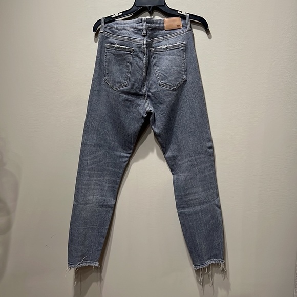 Zara Distressed cropped Jeans - Picture 3 of 6